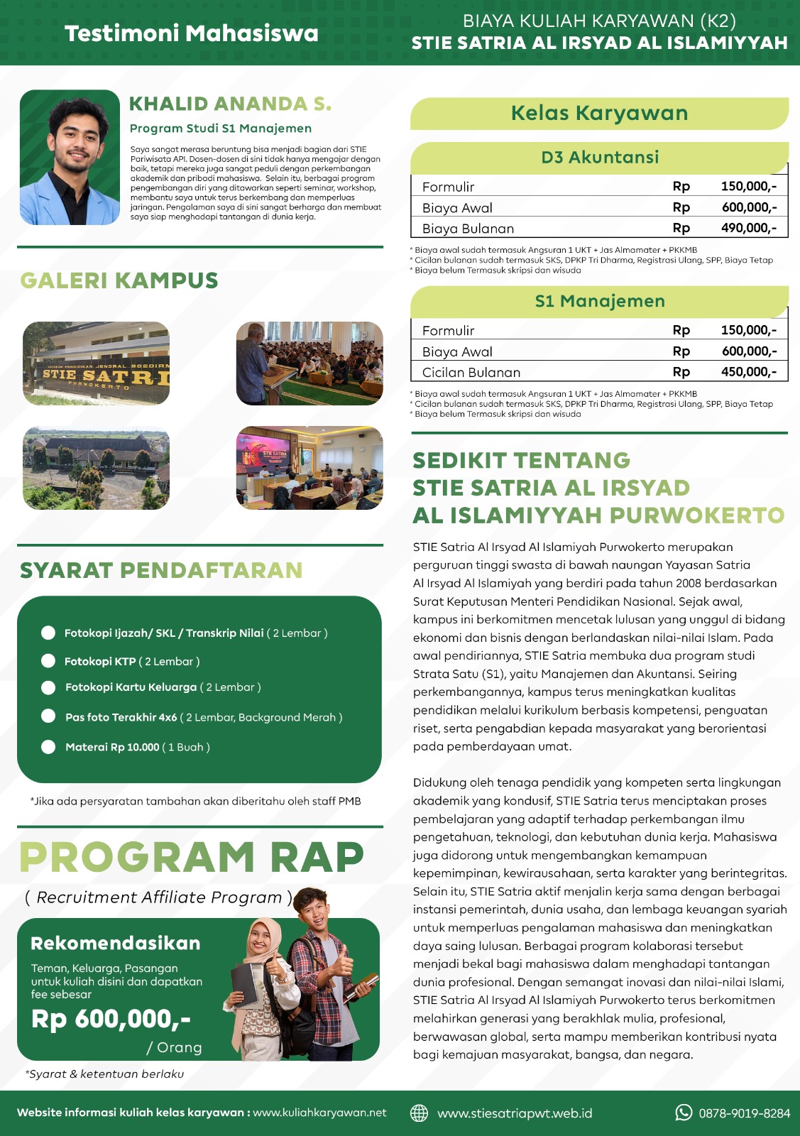 Brosur Belakang
